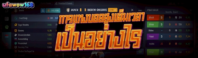 การแทงบอลสูงเต็มเวลา