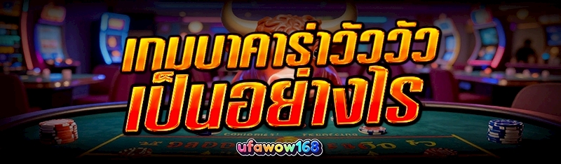 เกมบาคาร่าวัววัว